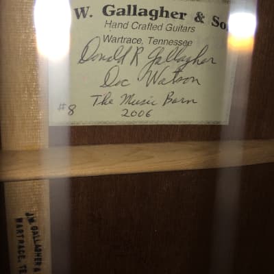 Gallagher Doc Watson Signature #8 image 4