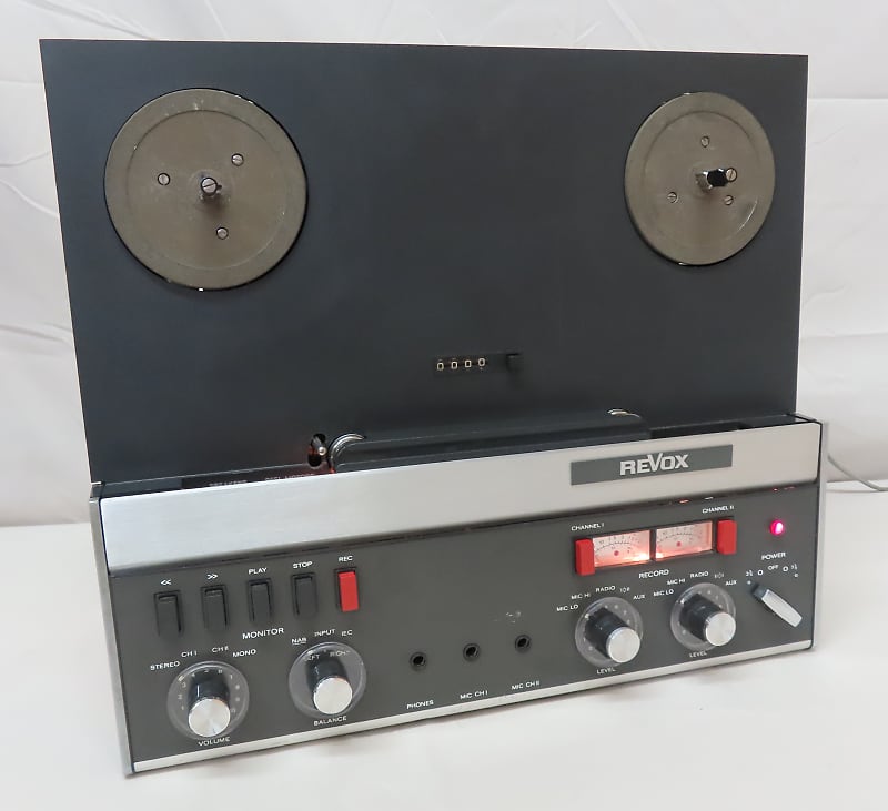 Vintage Revox A77 Reel to Reel 3 Motor 2 Speed Tape Player 