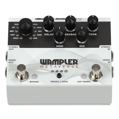 Wampler Metaverse DSP multi-delay multi-effect Guitar pedal image 5
