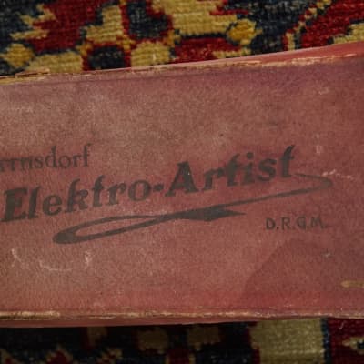Herrnsdorf Universa 1960s  Electric Guitar w Rare Original Pedal image 14