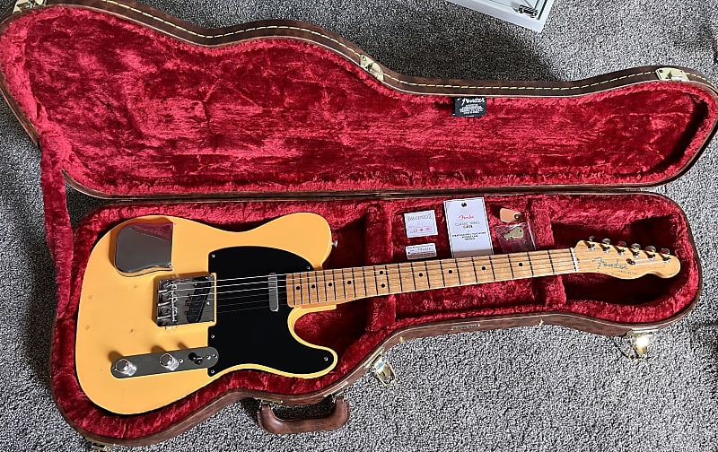 ギター Fender Mex Road Worn '50s telecaster Fender Road Worn '50s Telecaster Butterscotch Blonde 2018