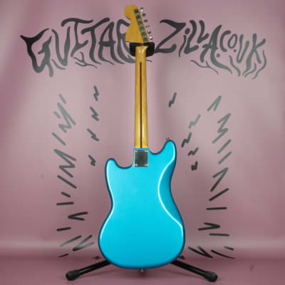 Fernandes FMT-50 Mustang Stone Logo 1979 Lake Placid Blue
