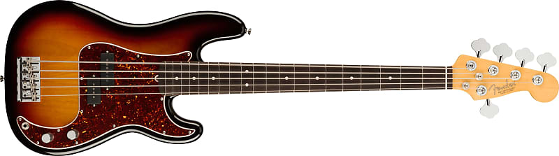 FENDER - American Professional II Precision Bass V  Rosewood Fingerboard  3-Color Sunburst - 0193960700 image 1