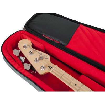 Gator Cases Transit Bass Guitar Travel Carry Padded Protective Gig Bag Grey image 4