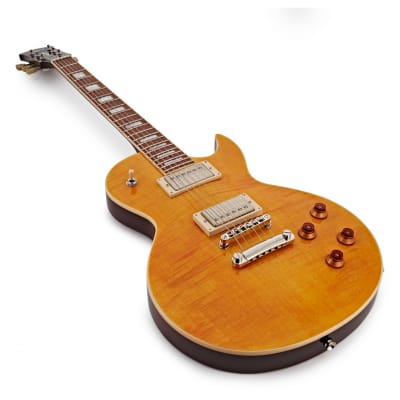 Cort CR250ATA CR Series, Flamed Maple Top, Mahogany Body & Neck, Antique Amber, Free Shipping. image 10