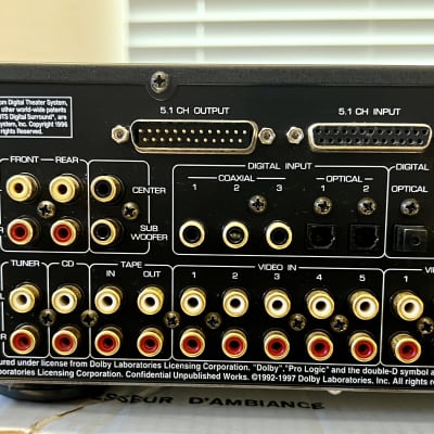 Immagine Rotel RSP-976 Preamp Surround Sound Processor w/ RR-969 Remote & Original Box - 7