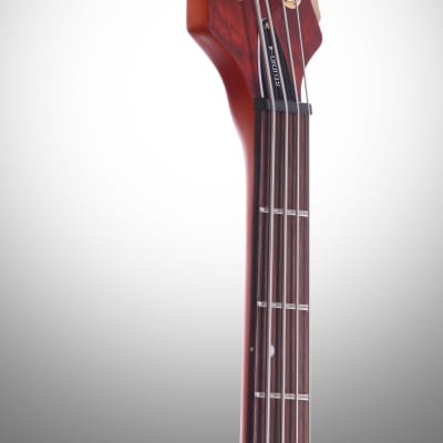 Schecter Stiletto Studio Electric Bass, Honey Satin image 8