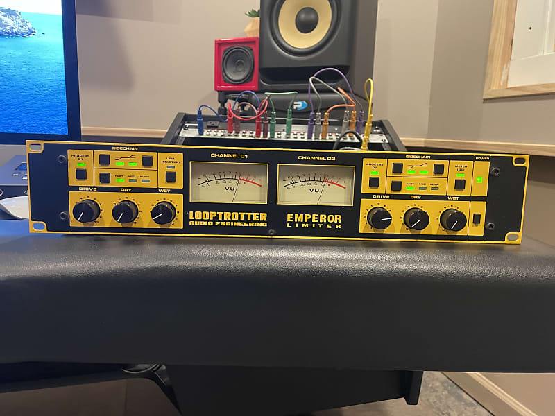 Looptrotter Audio Emperor Limiter Dynamic Processor Yellow Reverb