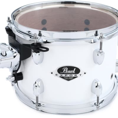 Pearl Export EXX Tom Pack - 10 x 7 inch - Pure White  Bundle with Pearl 70 Series Tom Holder - Long image 2