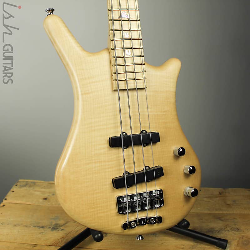 2003 Warwick Bleached Blonde Thumb Bolt On Four String | Reverb