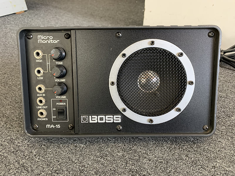 Boss MA-15 Micro Monitor Powered Speaker Vintage | Reverb