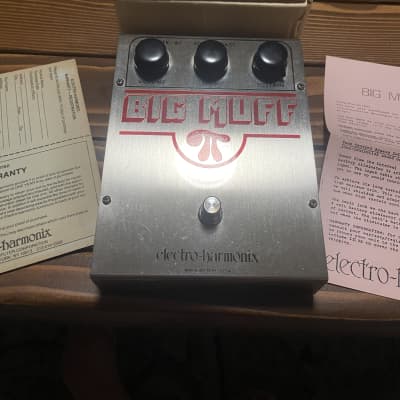 Electro-Harmonix Tall Font Big Muff Pi V7 (Green Russian) | Reverb