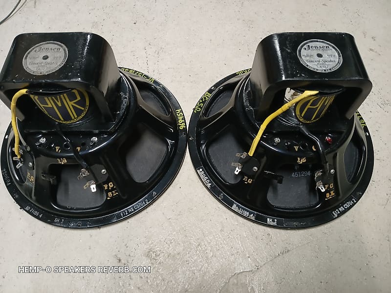 FIELD COIL SPEAKER Jensen A12 1946 F12NS COMPLETELY REFABRICATED AND  UPGRADED AT PMR PAIR!