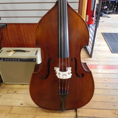 Eastman VB95 1/2 Size Upright Bass Outfit image 2