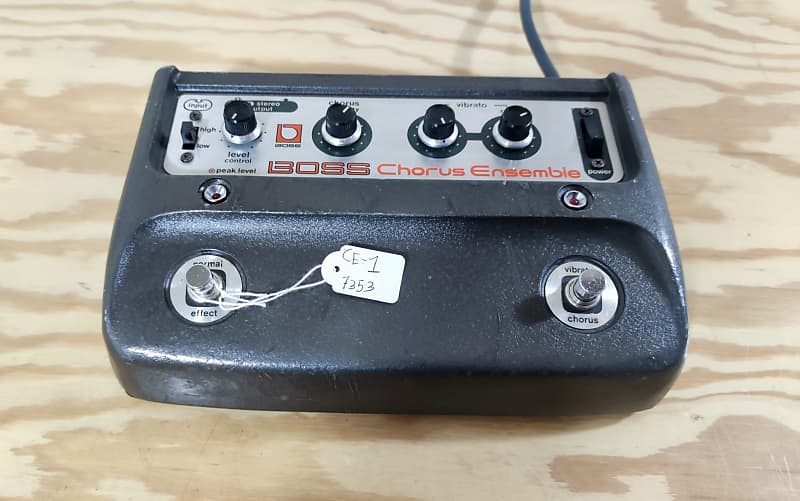 Boss CE-1 Chorus Ensemble 1976 - 1977 (Serviced / Warranty) | Reverb