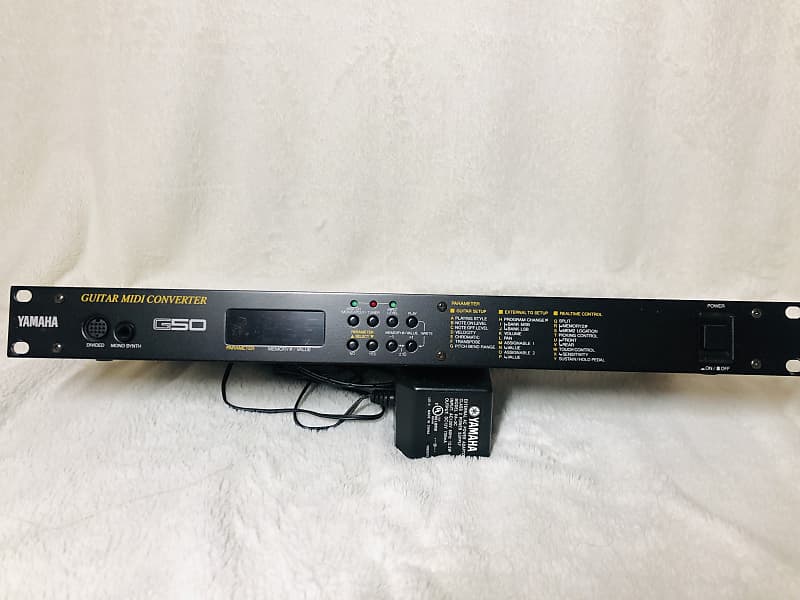 Yamaha G50 MIDI Guitar Converter W/ G10 MIDI Pickup Reverb