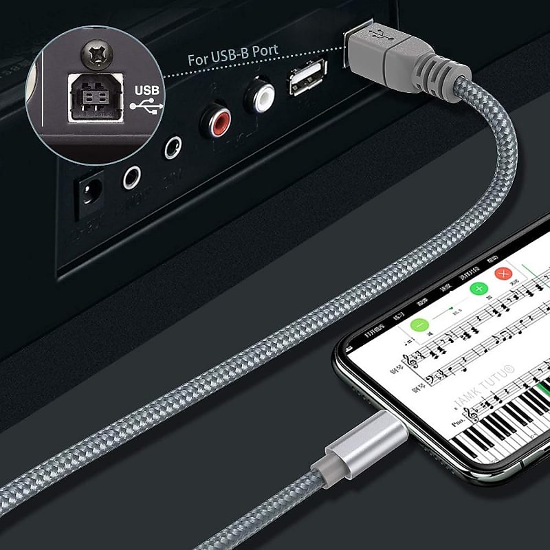 Micro USB to Micro USB OTG Cable - 10-12 / 25-30cm long