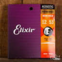Elixir Phosphor Bronze Acoustic Guitar Strings 12-53