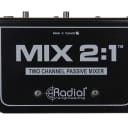 Radial Engineering Mix 2:1 Passive Audio Combiner & Mixer
