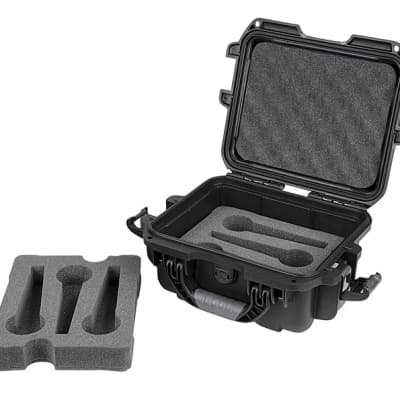 Gator Cases GM-06-MIC-WP | Waterproof Case for Handheld Wired Microphones (6 Mics, Black) image 6