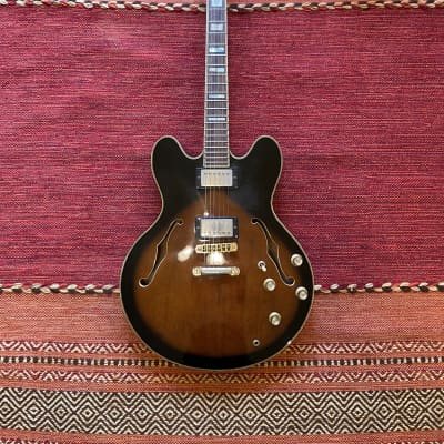 Greco SA-700 Walnut ES-335 Early 70's Semi-Hollowbody Made In