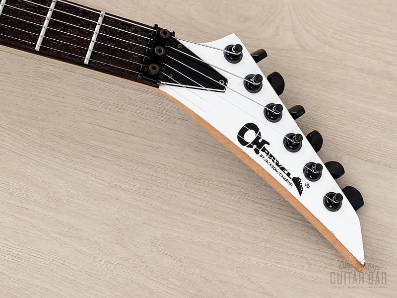 1990 Charvel by Jackson Super Dinky SDK-070-SH Snow | Reverb