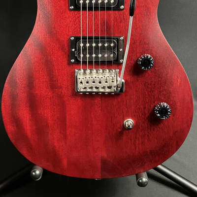 Paul Reed Smith PRS SE CE 24 Standard Satin Electric Guitar Vintage Cherry w/ Gig Bag image 2