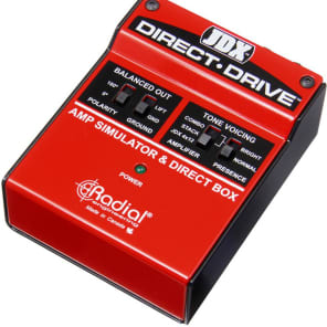 Radial JDX Direct-Drive Analog Amp Simulator