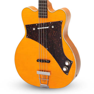 Demo - Kay Reissue “Limited Production” Jazz Special Bass Guitar - FREE $250 Hard Shell Case! image 4