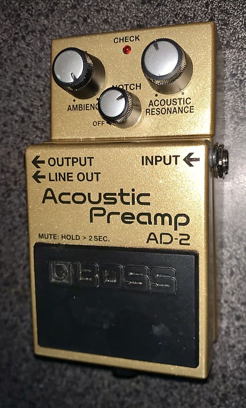 Boss Ad-2 acoustic preamp