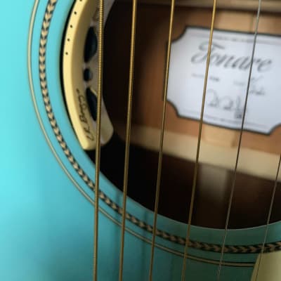 *CUSTOM* Powder Blue PRS SE P20E Tonare Parlor w/ L.R. Baggs Anthem Acoustic Guitar Pickup + More! image 6