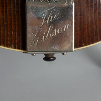 Gibson  Style A Carved Top Mandolin (1922), ser. #67097, black tolex hard shell case. image 14