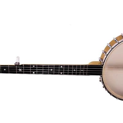 Gold Tone BC-350 Bob Carlin Signature 12" Openback Banjo Natural Left-Handed w/case image 2