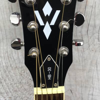 Washburn HB30CH Hollowbody Electric Guitar – Cherry image 7