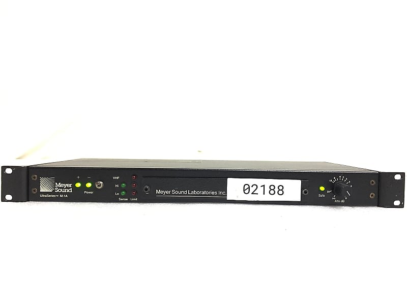 Meyer Sound Ultra Series M1A Processor/UM1A & UPA1A 02188 Reverb