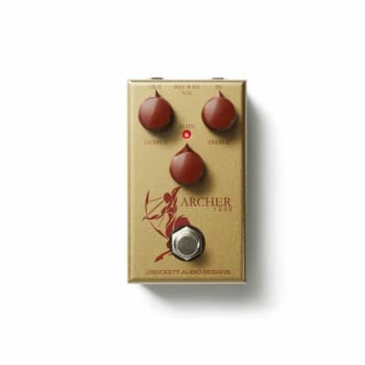 J Rockett Archer Ikon Boost & Overdrive Effects Pedal (gold) for sale