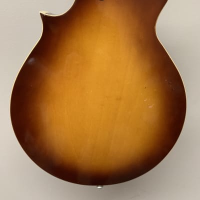 Harmony H35 "Batwing" Electric Mandolin 1969-1970 Sunburst image 10