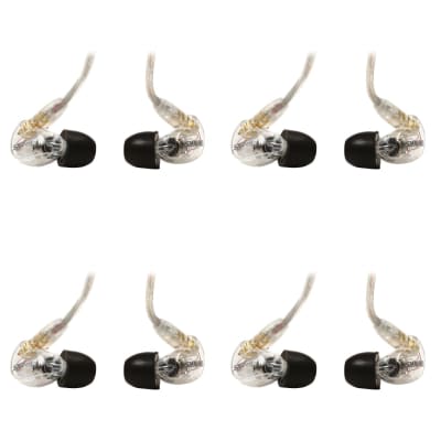 Shure SE215-CL Sound Isolating Earphones - 4-pack  Clear image 1