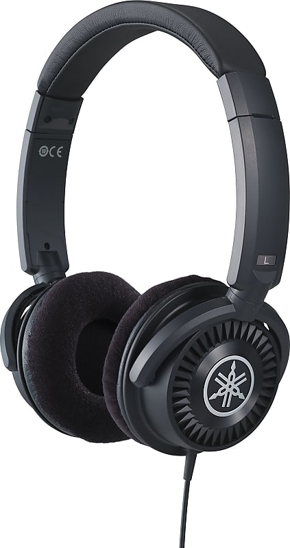 Yamaha HPH-150 On-Ear Headphones, Black  			