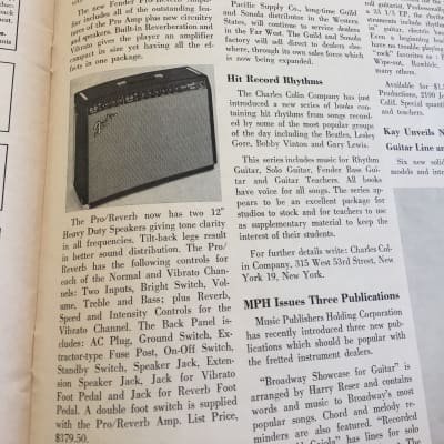 Fretts Vol. 2 1965 Featuring Fender Ads image 7