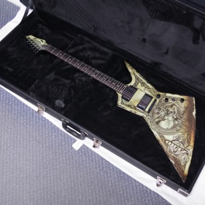 DEAN Dave Mustaine Zero "In Deth We Trust" electric GUITAR Z Graphic Top w/ CASE image 1