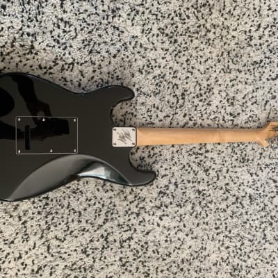 Black Mario Martin S Style Electric Guitar w/ Hard Case image 8
