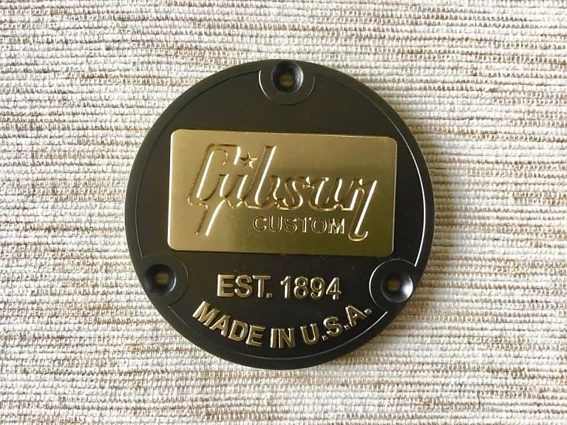 Gibson Les Paul Custom Shop '59 Bullion Toggle Switch Cover Back