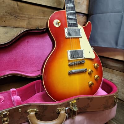 Gibson USA Custom 1958 Les Paul Standard R8 - Washed Cherry w/ Hard Case image 22