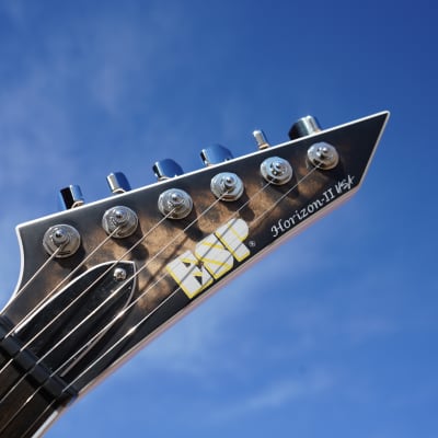 ESP USA Horizon-II See Thru Black Sunburst  6-String Electric Guitar w/  Tolex Hard Case (2022) image 7
