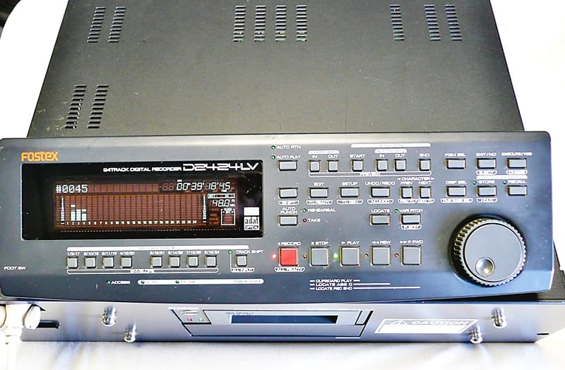 Fostex D2424LV 24トラックレコーダー【値下げしました】 Fostex D2424 24-track Hard Disk Recorder | eBay