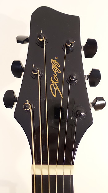 Stagg SW203 CE TU Dreadnought Cutaway Acoustic Electric Guitar B stock