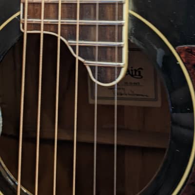 Yairi YE-35-BKS Acoustic/Electric Guitar w/Case (Used) image 6