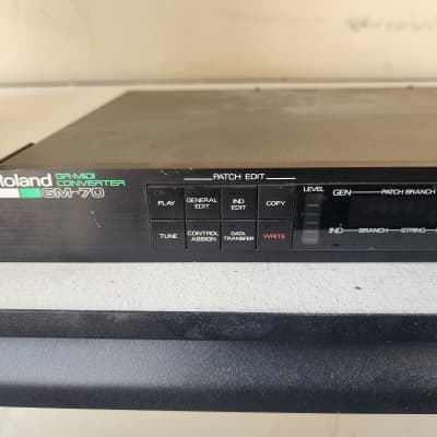 Roland Gm-70 guitar midi converter