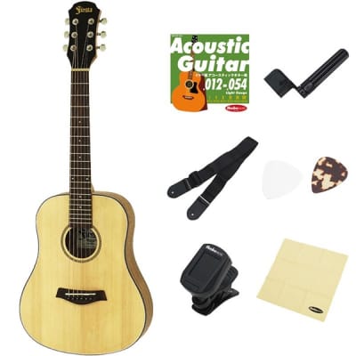 FIESTA FST-MINI N [Aria overseas export model] (Natural satin) [Acoustic guitar introductory set] [Not on display] for sale